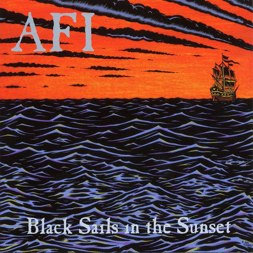 the album cover for AFI - Black Sails In The Sunset