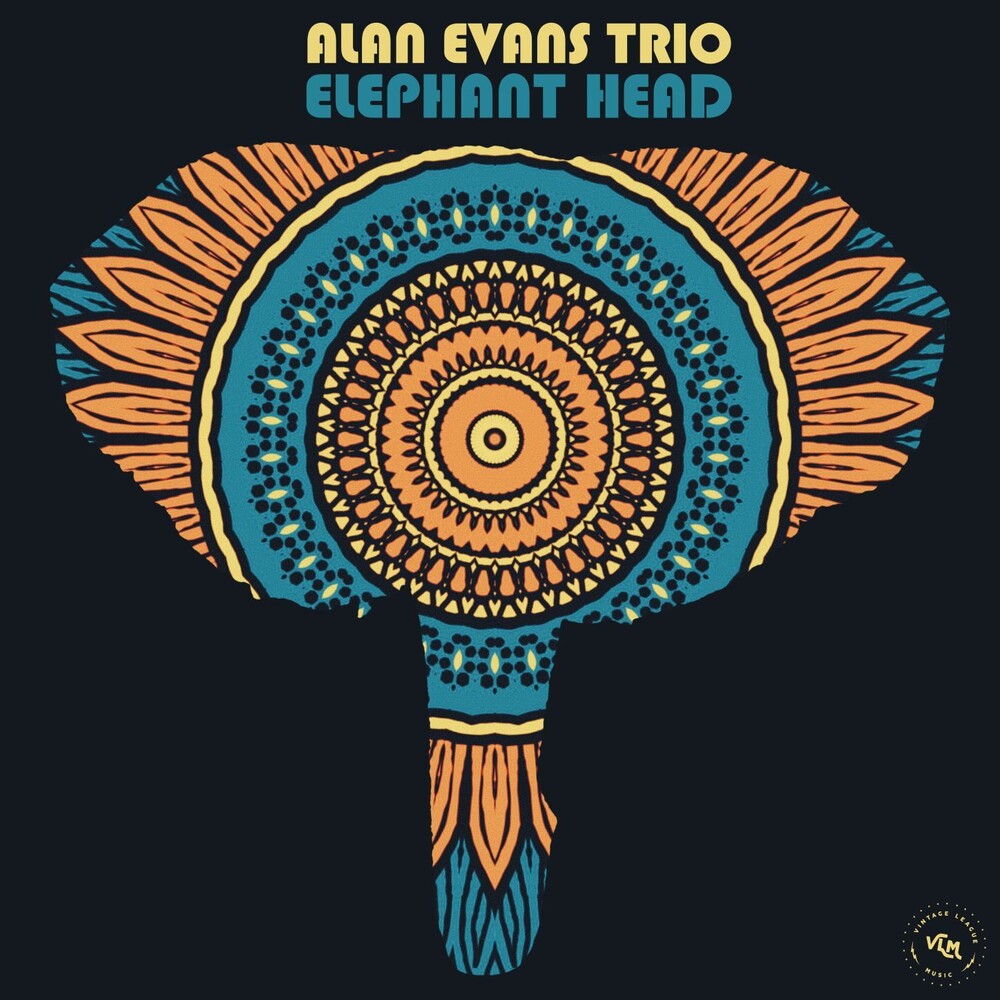 the album cover for Alan Evans  Trio - Elephant Head