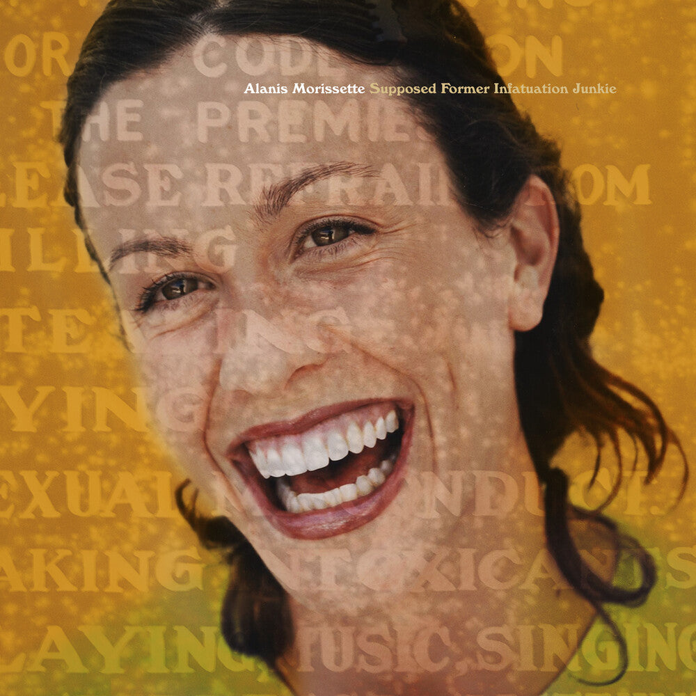 the album cover for Alanis Morissette - Supposed Former Infatuation Junkie
