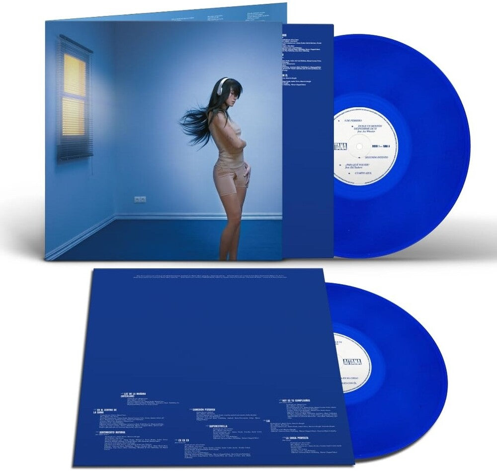the album cover for Aitana - Cuarto Azul - Blue Vinyl (Spa)