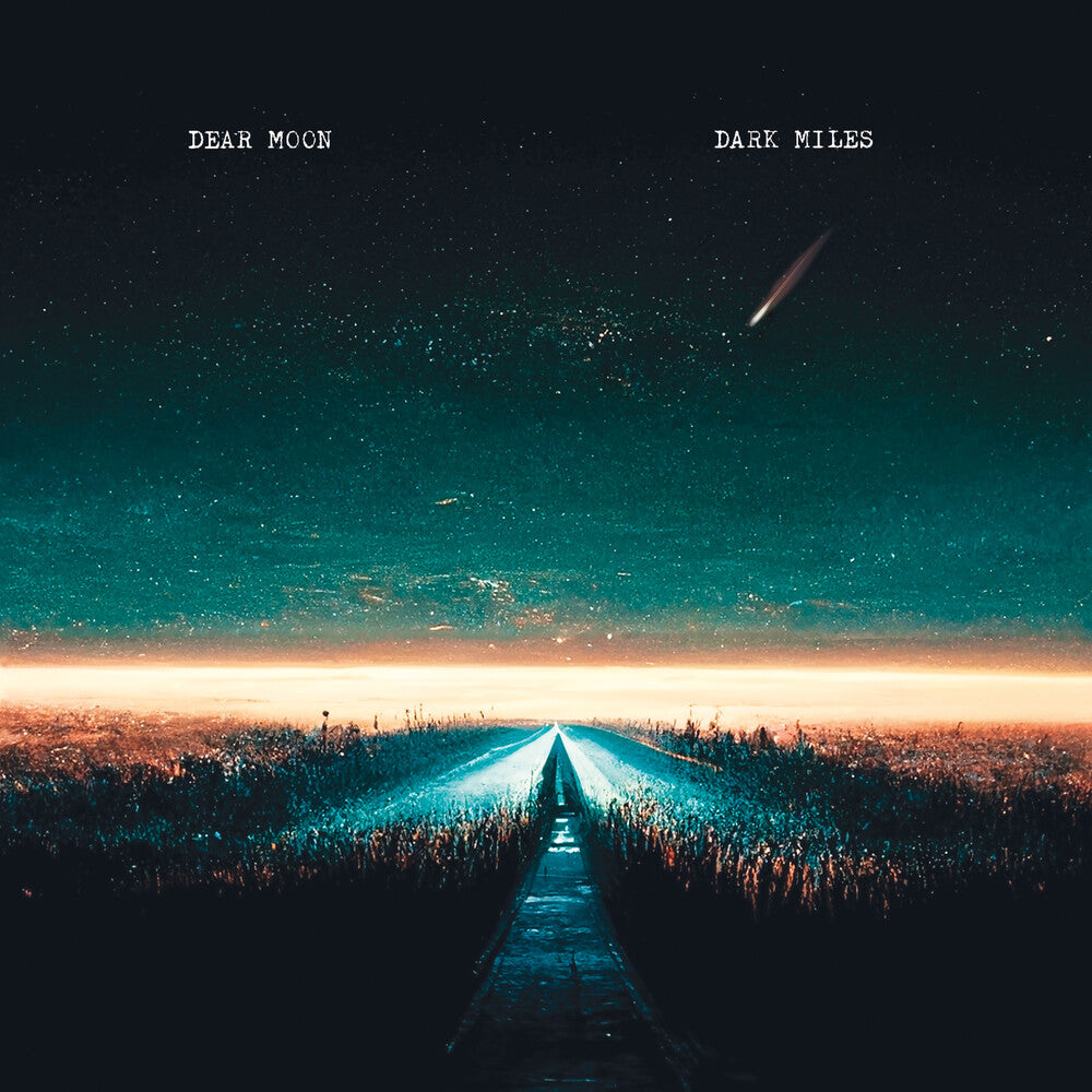 the album cover for Dear Moon - Dark Miles