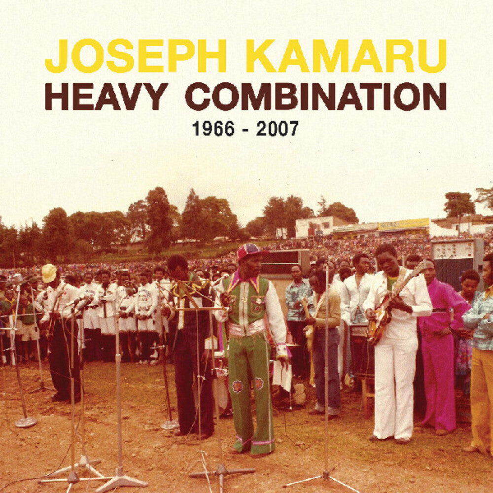 the album cover for Joseph Kamaru - Heavy Combination