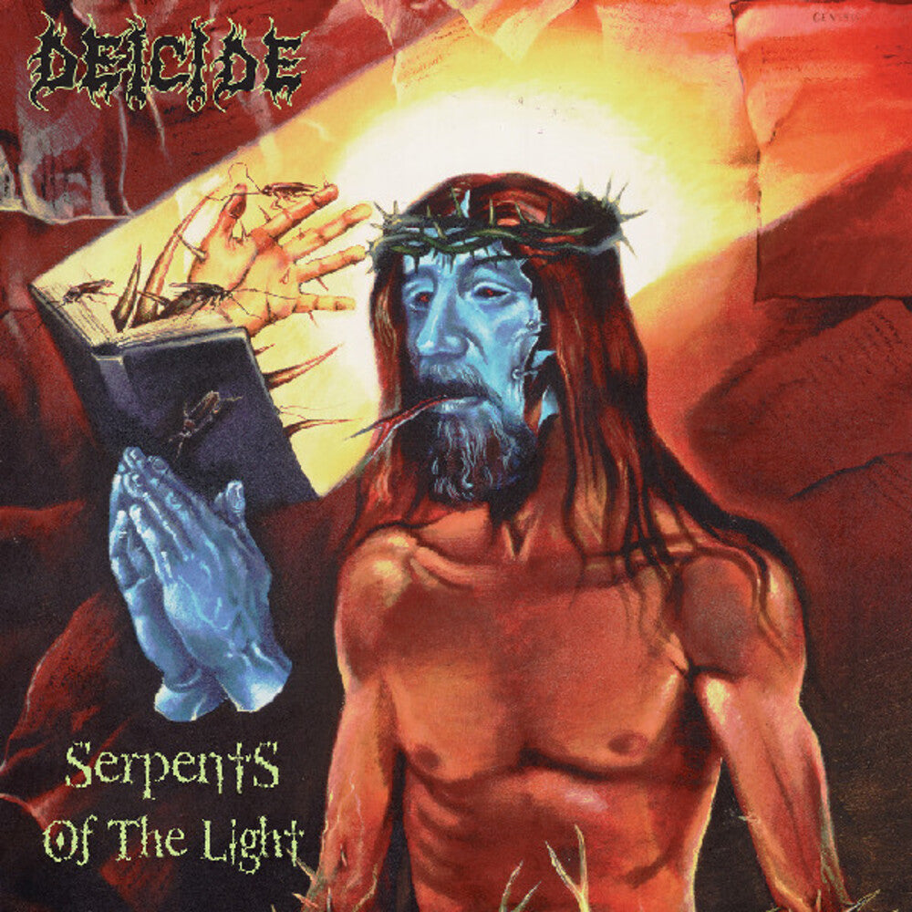 the album cover for Deicide - Serpents Of The Light