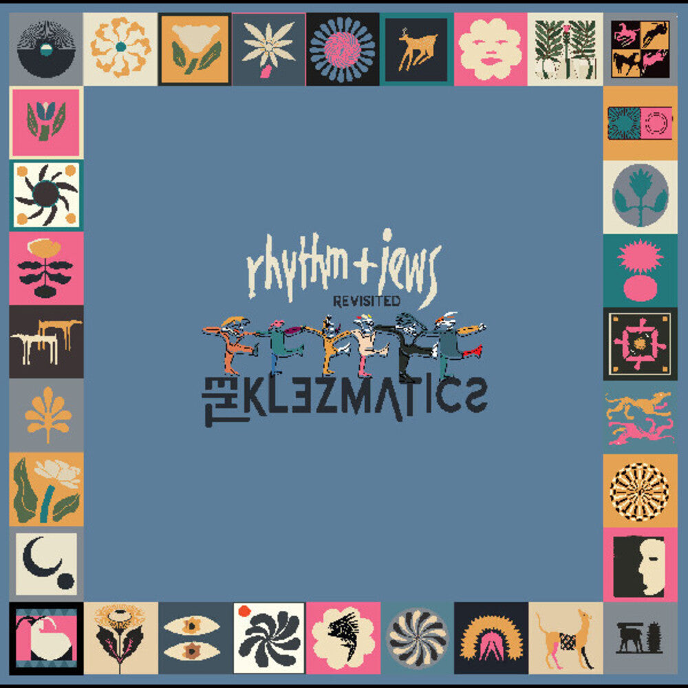 the album cover for Klezmatics - Rhythm + Jews Revisited