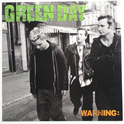 the album cover for Green Day - Warning