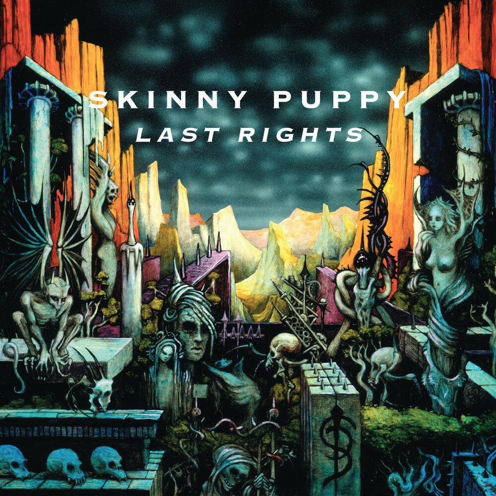 the album cover for Skinny Puppy - Last Rights [Import]