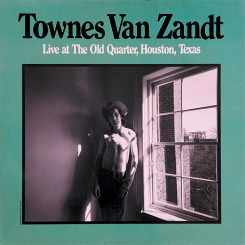 the album cover for Townes Van Zandt - Live at the Old Quarter