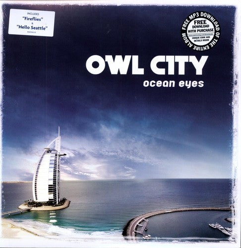 the album cover for Owl City - Ocean Eyes