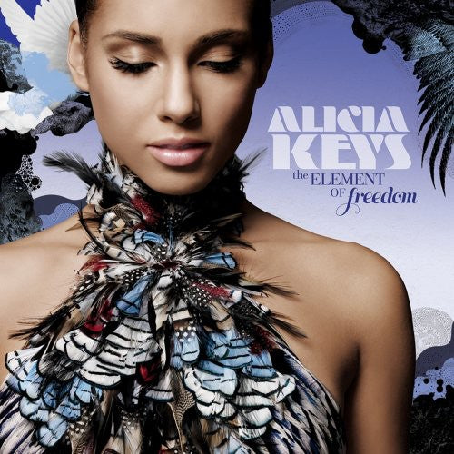 the album cover for Alicia Keys - Element of Freedom