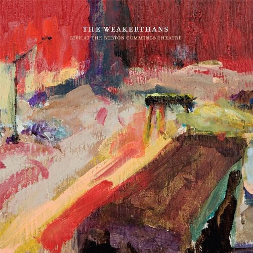 the album cover for The Weakerthans - Live at the Burton Cummings Theatre [LP]