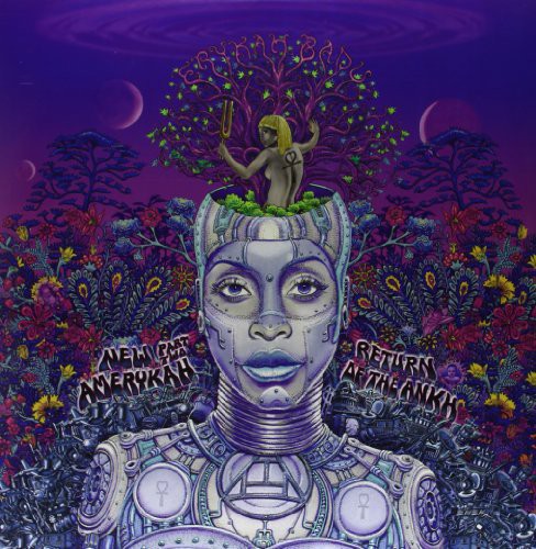 the album cover for Erykah Badu - New Amerykah Part Two: Return of the Ankh