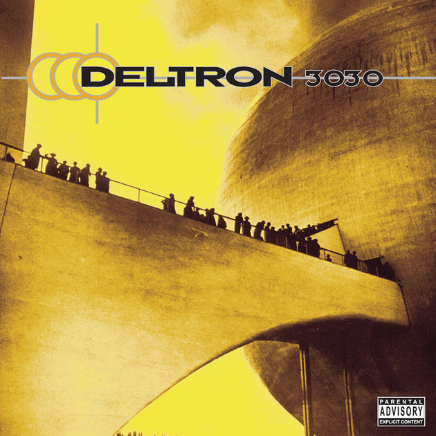 the album cover for Deltron 3030 - Deltron 3030
