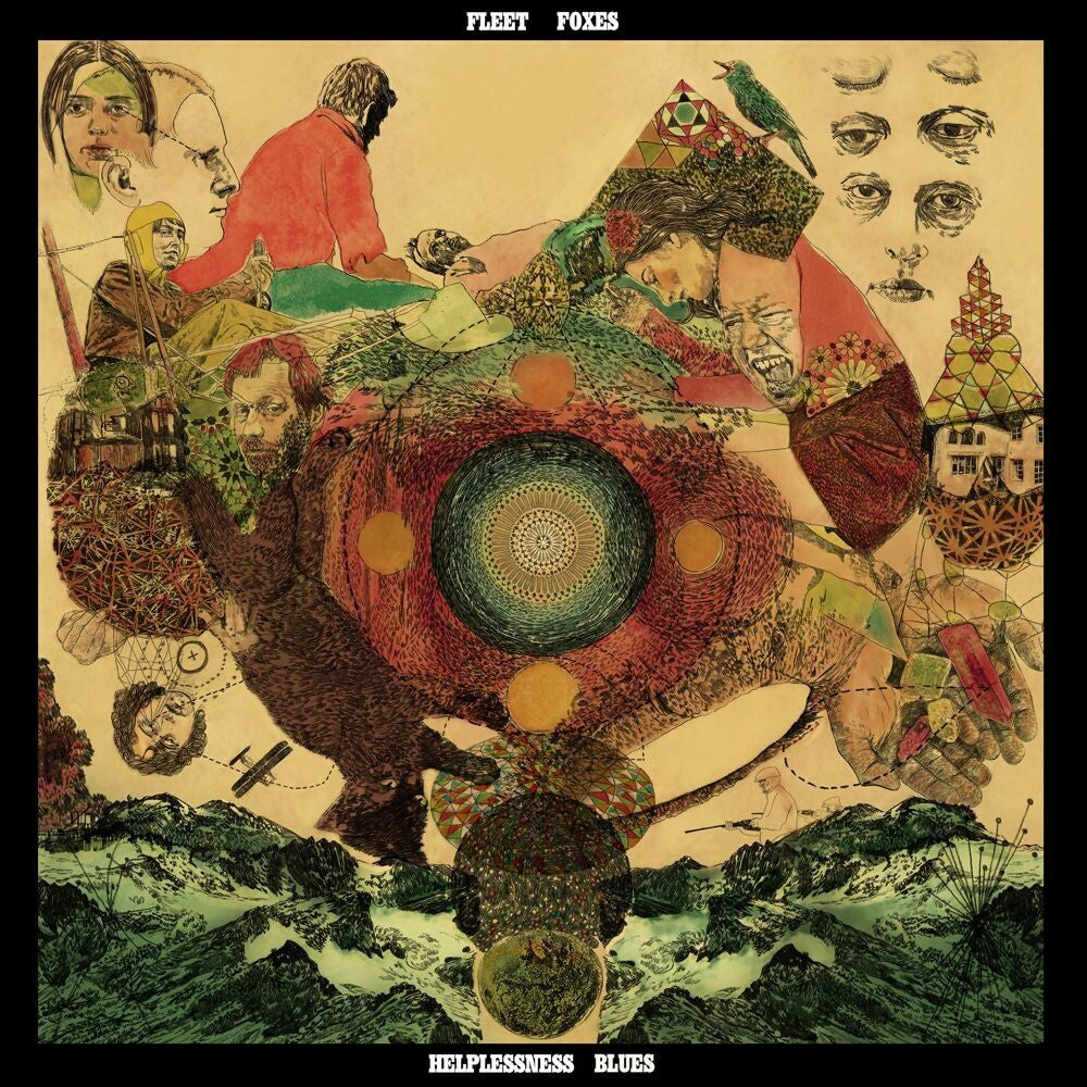 the album cover for Fleet Foxes - Helplessness Blues