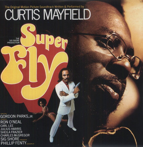 the album cover for Curtis Mayfield - Superfly