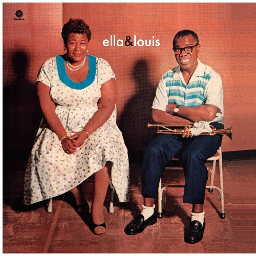 the album cover for Ella Fitzgerald & Louis Armstrong - Ella Fitzgerald & Louis Armstrong [Import]