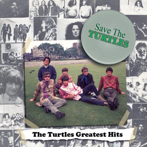 the album cover for The Turtles - Save The Turtles: Turtles Greatest Hits