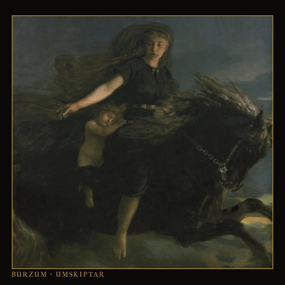 the album cover for Burzum - Umskiptar [Limited Edition Vinyl]