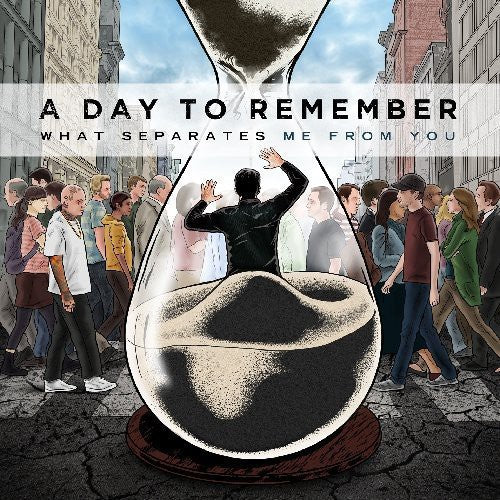 the album cover for A Day To Remember - What Separates Me from You
