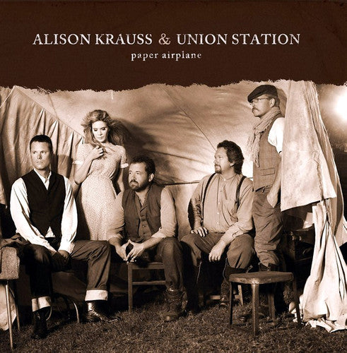 the album cover for Alison Krauss & The Union Station - Paper Airplane