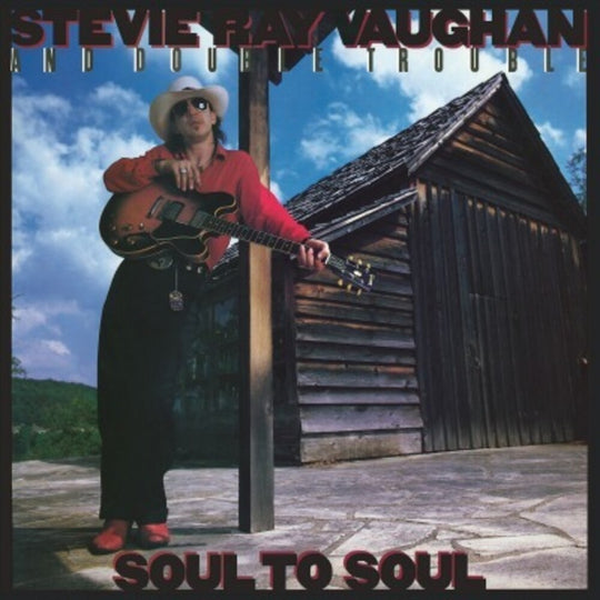 the album cover for Stevie Ray Vaughan - Soul To Soul [Import]