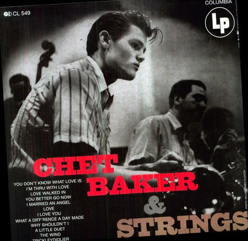 the album cover for Chet Baker - Chet Baker & Strings