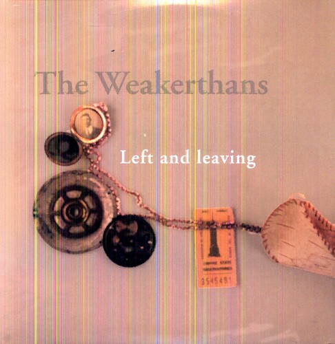 the album cover for The Weakerthans - Left And Leaving [LP]