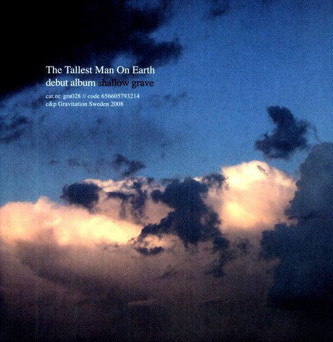 the album cover for The Tallest Man On Earth - Shallow Grave