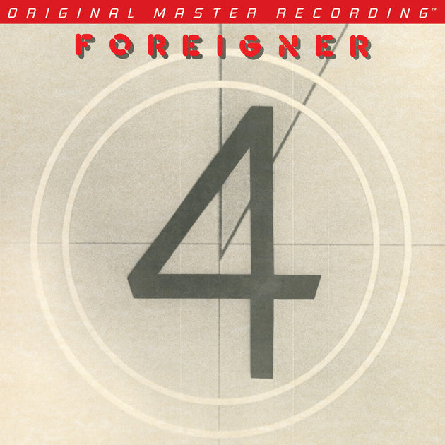 the album cover for Foreigner - 4