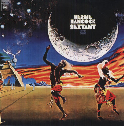 the album cover for Herbie Hancock - Sextant [Import]