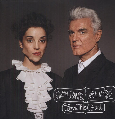 the album cover for David Byrne & St Vincent - Love This Giant