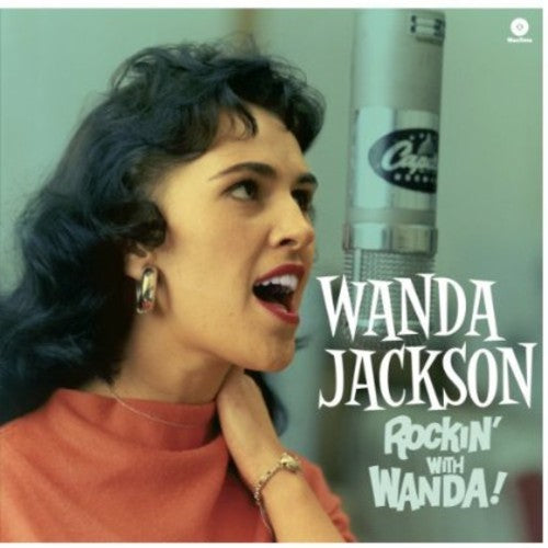 the album cover for Wanda Jackson - Rockin' With Wanda! [Import]