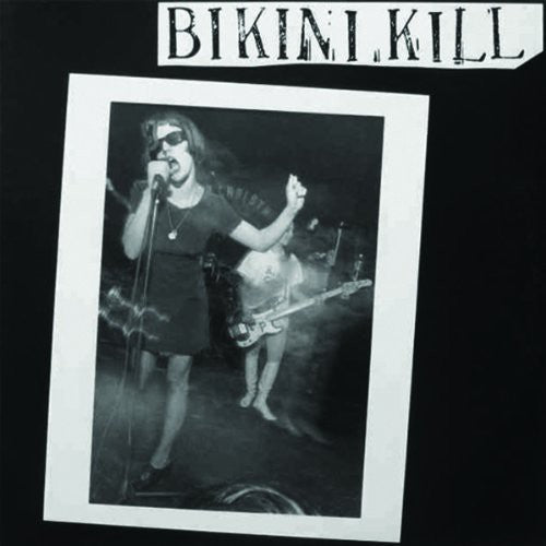 the album cover for Bikini Kill - Bikini Kill