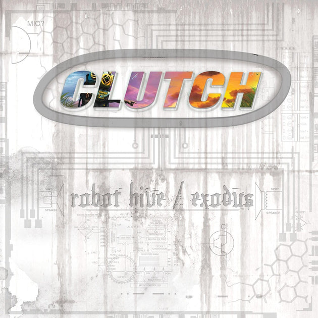 the album cover for Clutch - Robot Hive / Exodus [Vinyl]