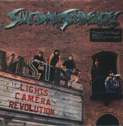 the album cover for Suicidal Tendencies - Lights...Camera...Revolution [Import LP]