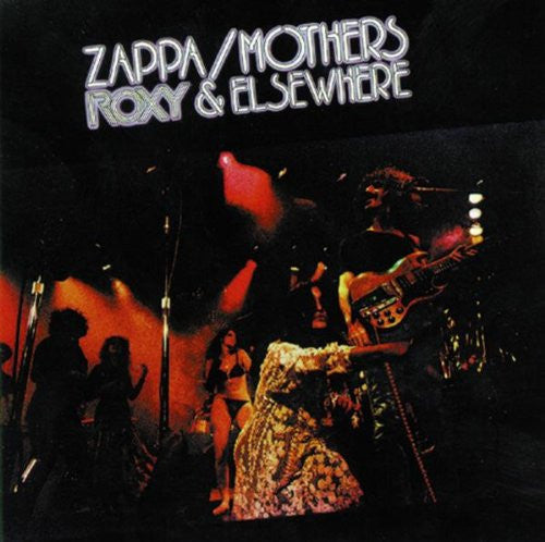 the album cover for Frank Zappa - Roxy & Elsewhere [Vinyl]