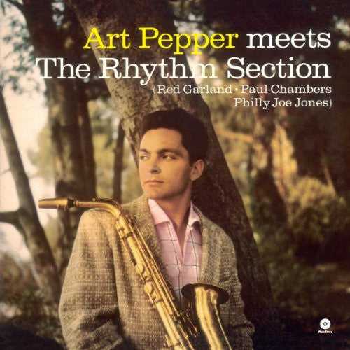 the album cover for Art Pepper - Meets The Rhythm Section [Import]