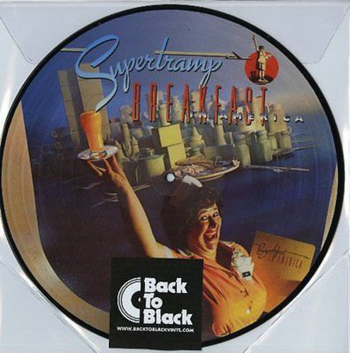 the album cover for Supertramp - Breakfast In America [Import]