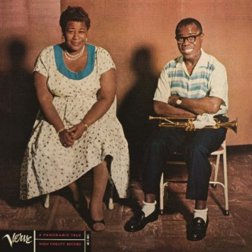the album cover for Ella Fitzgerald & Louis Armstrong - Ella & Louis