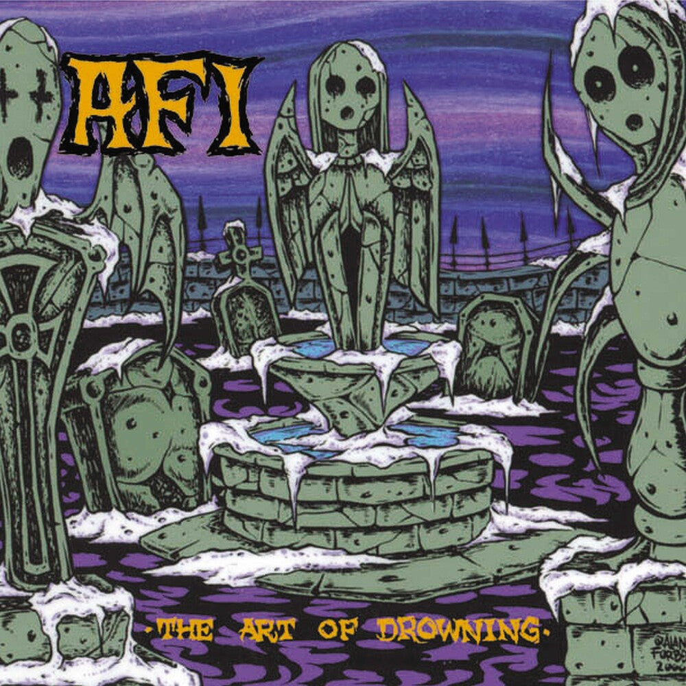 the album cover for AFI - The Art Of Drowning [LP]