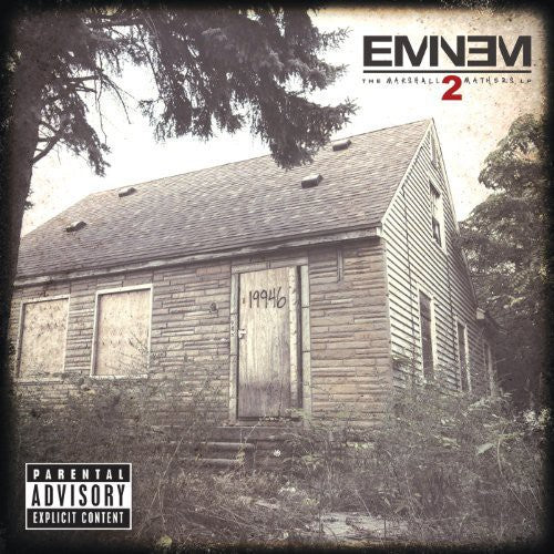 the album cover for Eminem - The Marshall Mathers LP2 [LP]