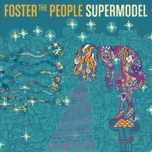 the album cover for Foster The People - Supermodel [Vinyl]