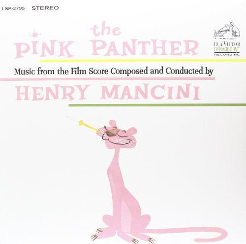 the album cover for Henry Mancini - Pink Panther (Music from the Film Score)
