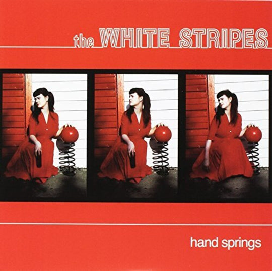 the album cover for The White Stripes - Hand Springs / Red Death At 6:14 [Limited] [Indie Retail]
