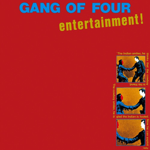 the album cover for Gang Of Four - Entertainment