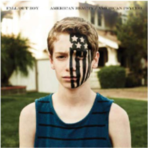 the album cover for Fall Out Boy - American Beauty / American Psycho [Vinyl]