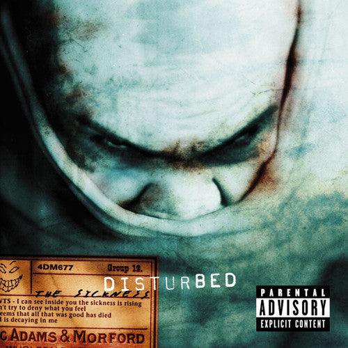 the album cover for Disturbed - The Sickness (25th Anniversary Edition) [Vinyl]