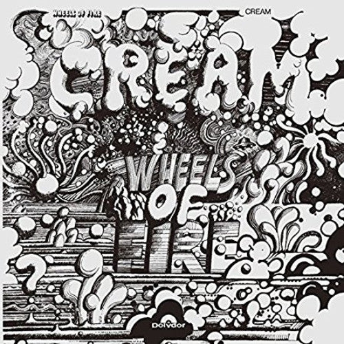 the album cover for Cream - Wheels Of Fire [Vinyl]