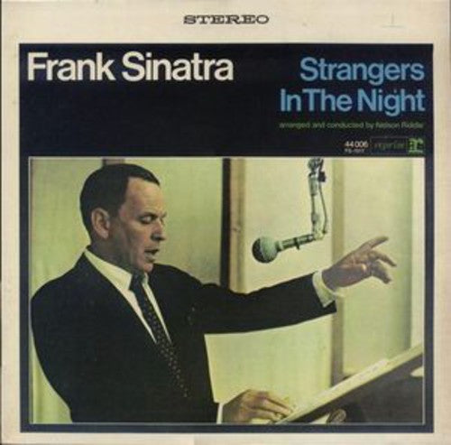 the album cover for Frank Sinatra - Strangers In The Night [Vinyl]