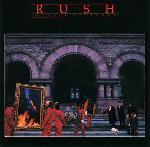 the album cover for Rush - Moving Pictures [LP]