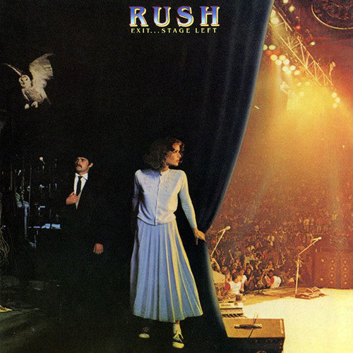 the album cover for Rush - Exit...Stage Left [Vinyl]